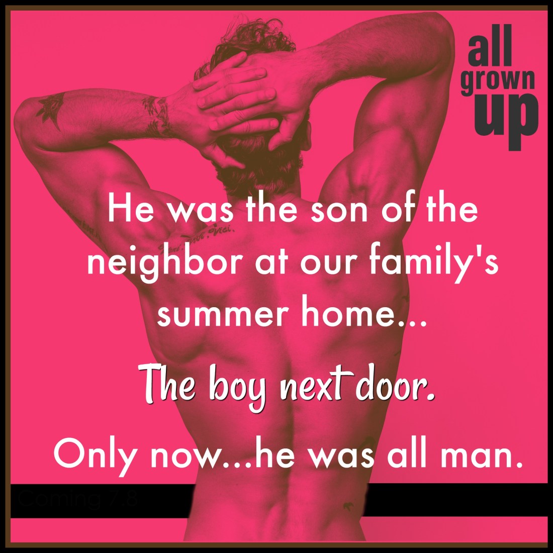 All Grown Up Excerpt Reveal Teaser